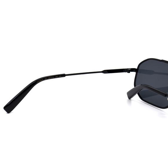 NEW SALVATORE FERRAGAMO SF303SLN 001 BLACK GREY AUTHENTIC SUNGLASSES - Picture 9 of 11